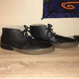 STEVE MADDEN Black Leather Shoes
